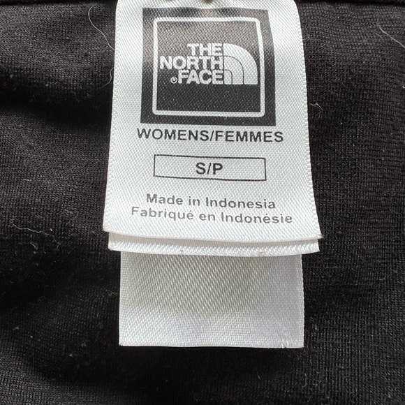 The North Face black tank top size S/P. Built in bra adjustable straps. - Picture 2 of 7